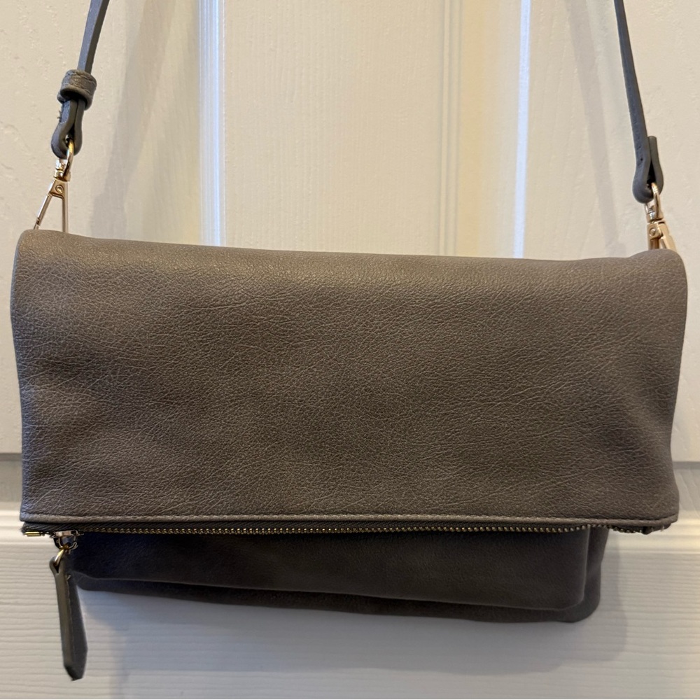 Urban Expressions Dark Gray Crossbody Bag